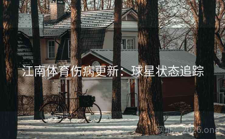 江南体育伤病更新：球星状态追踪  第2张