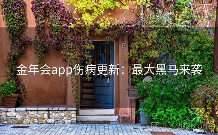 金年会app伤病更新：最大黑马来袭