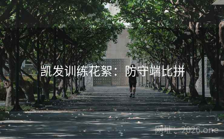 凯发训练花絮:防守端比拼  第2张 凯发训练花絮:防守端比拼  第2张