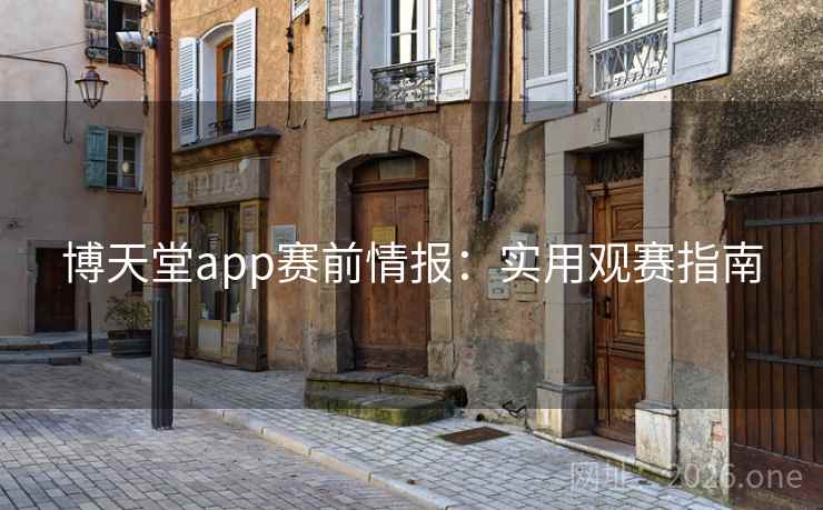 博天堂app赛前情报：实用观赛指南  第2张